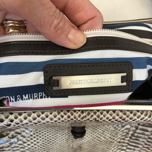 Johnson and Murphy Elegant purse beautiful detail - Picture 2 of 6